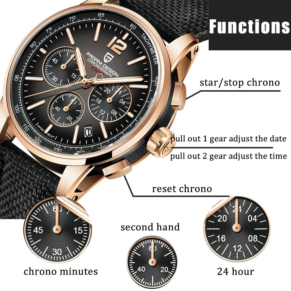 Luxury Lifestyle Store - PAGANI DESIGN nuevo Reloj para Hombre