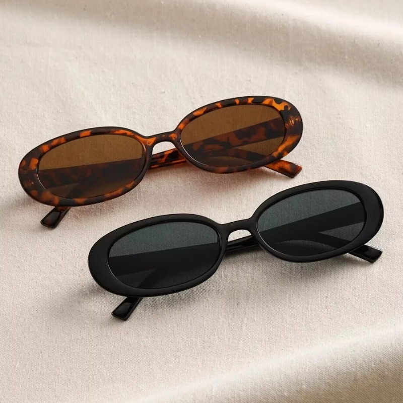 Luxury Lifestyle Store - Gafas de sol ovaladas vintage para