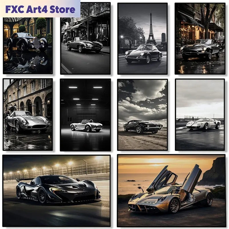 Luxury Lifestyle Store - Póster de coches de marca famosa