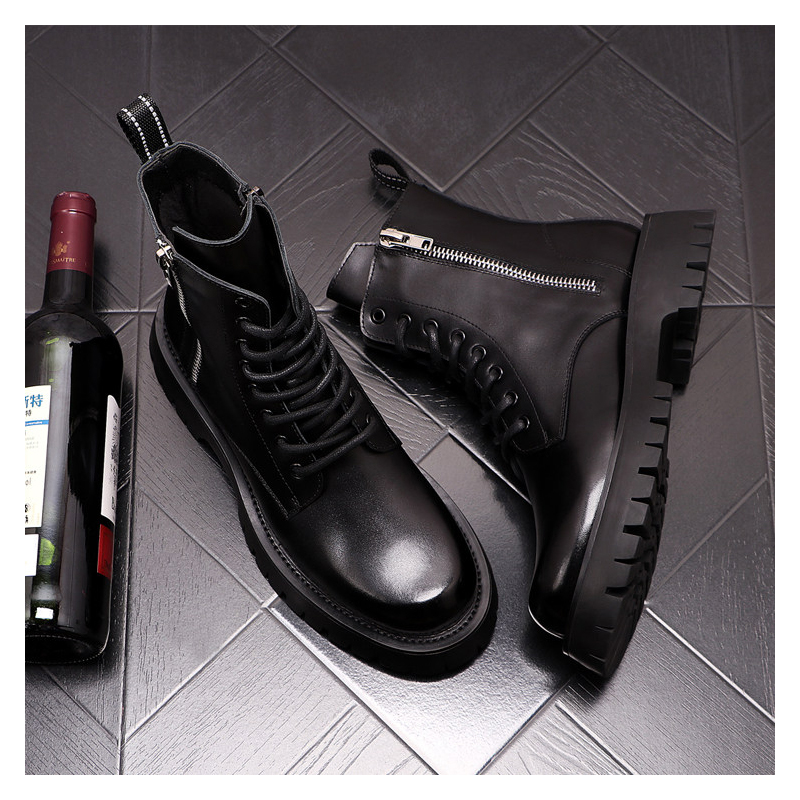 Botas de cuero genuino de lujo - Luxury Lifestyle Store reseña y precio