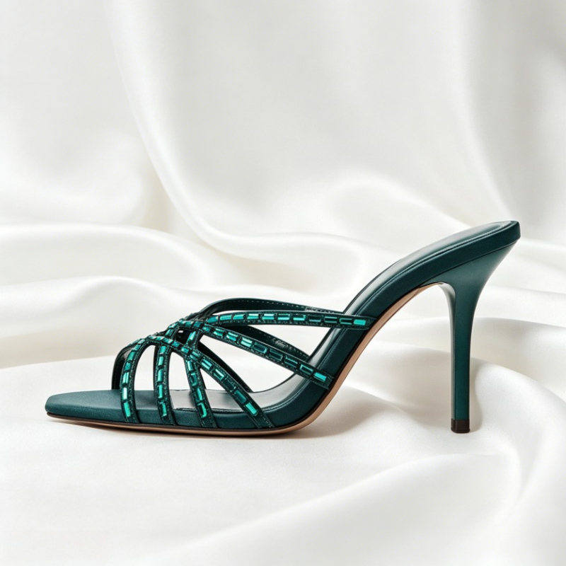 Sandalias de Tacón con Detalle - Luxury Lifestyle Store reseña y precio