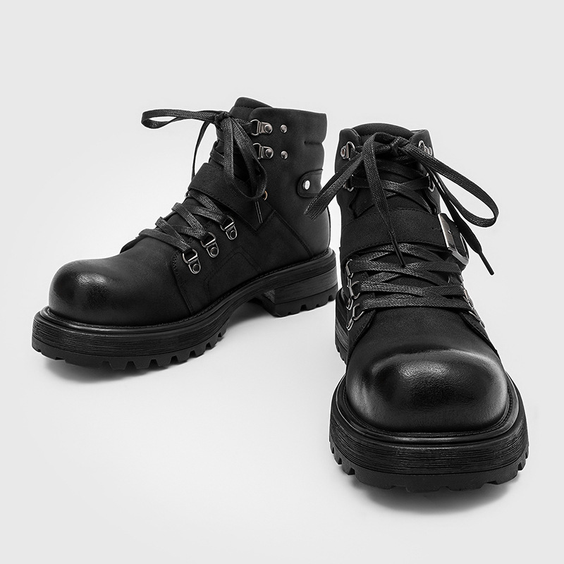 Botas de cuero de marca para h - Luxury Lifestyle Store reseña y precio