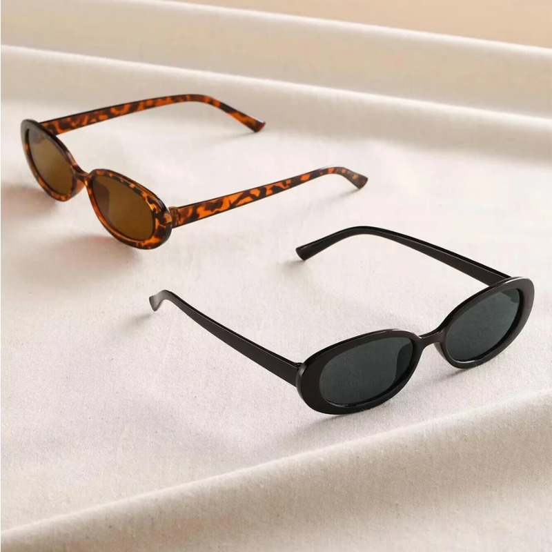 Gafas de sol ovaladas vintage  - Luxury Lifestyle Store reseña y precio